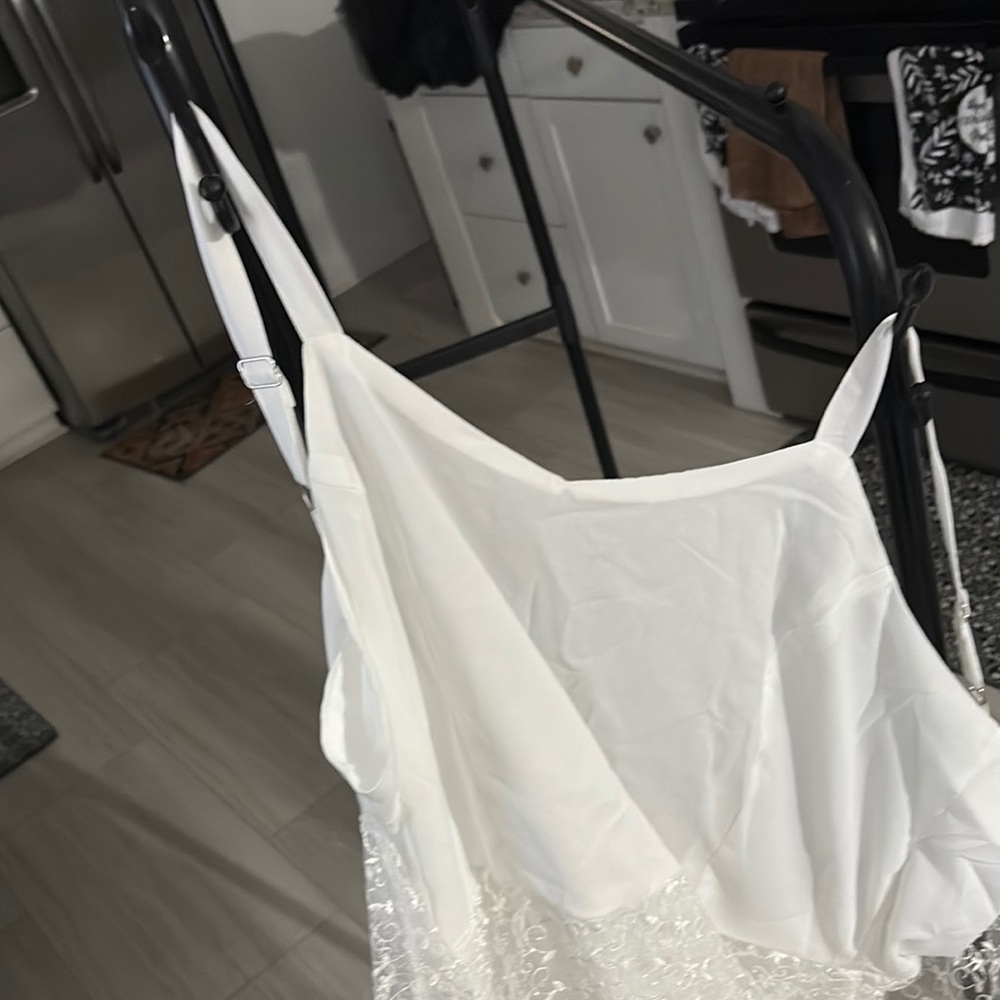 Elegant White Lace Romper